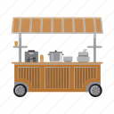 counter, mobile, tent, trade, trading, transport