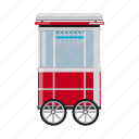 counter, mobile, tent, trade, trading, transport