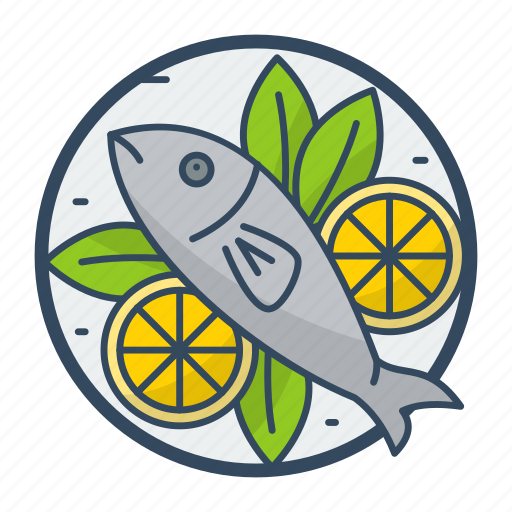 Fish, fishes, ecology, environment, meat, lemons icon - Download on Iconfinder