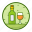 wine, bottle, food, restaurant, alcoholic, drinks 