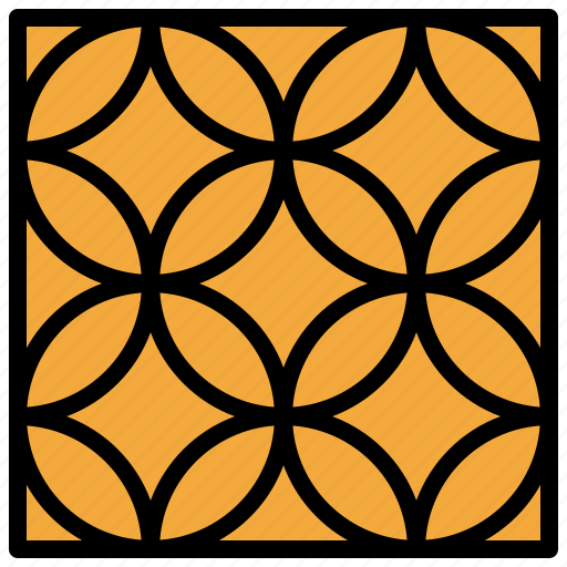 Tile, adornment, circle, traditional, floor, design icon - Download on Iconfinder