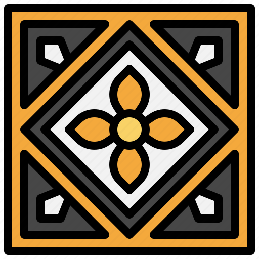Tile, decoration, adornment, texture, floor icon - Download on Iconfinder