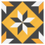 tile, starburst, adornment, texture, floor 