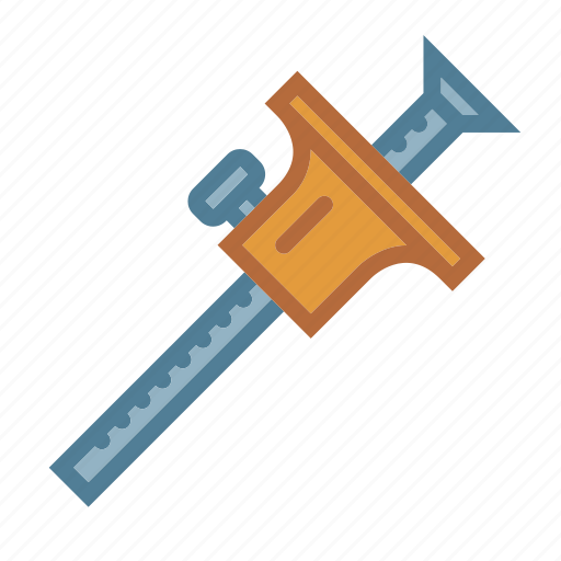 Marking gauge, tool, woodworking icon - Download on Iconfinder