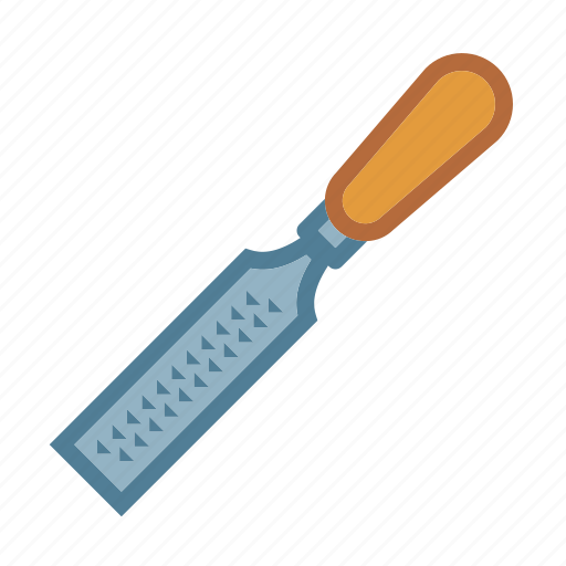 File, rasp, tool, woodworking icon - Download on Iconfinder