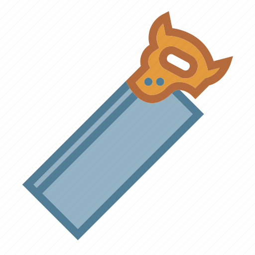 Cut, saw, tenon saw, woodworking icon - Download on Iconfinder