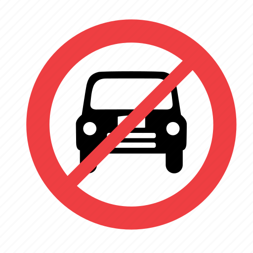 Allowed, car, forbidden, no, not, prohibited, sign icon - Download on Iconfinder