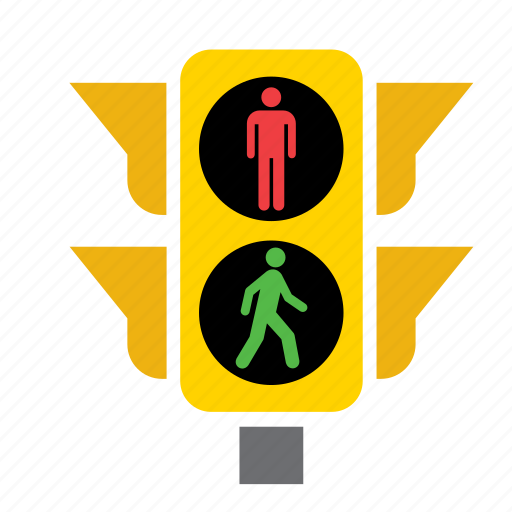 Circulation, green, light, pedestrian, red, traffic icon - Download on Iconfinder