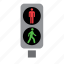 circulation, green, light, pedestrian, red, traffic 
