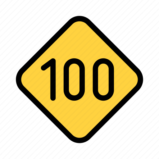Speed, traffic, road, sign icon - Download on Iconfinder
