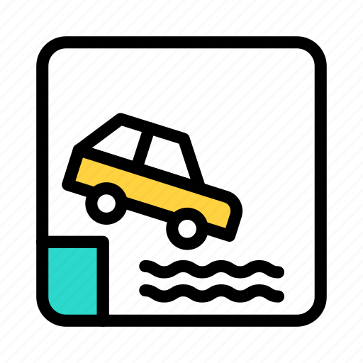 Car, drowning, safety, traffic, alert icon - Download on Iconfinder