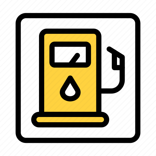 Oil, fuelpump, traffic, board, sign icon - Download on Iconfinder