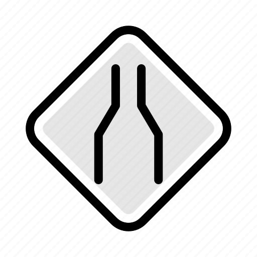 Road, close, traffic, sign, warning icon - Download on Iconfinder
