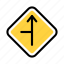 side, left, street, road, sign