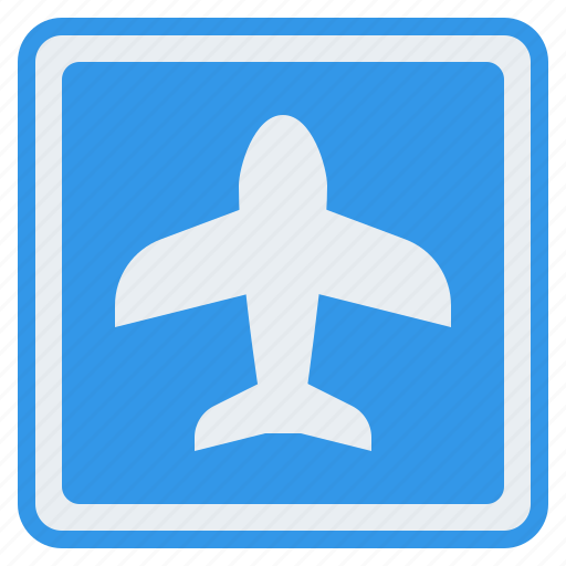 Airport, traffice, sign, label, traffic icon - Download on Iconfinder
