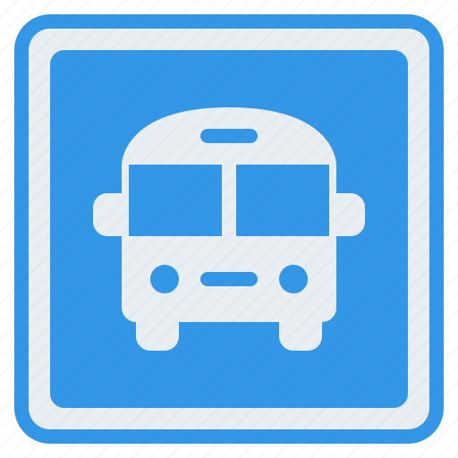Bus, traffice, sign, label, traffic icon - Download on Iconfinder