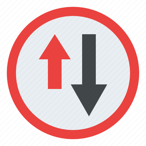 Give, way, road, sign, traffic, label icon - Download on Iconfinder