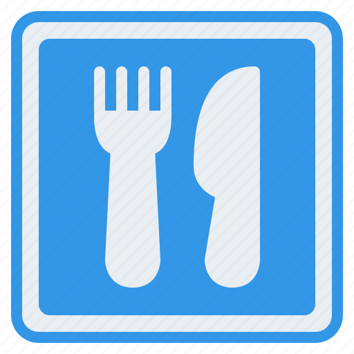 Restaurant, traffic, sign, label icon - Download on Iconfinder