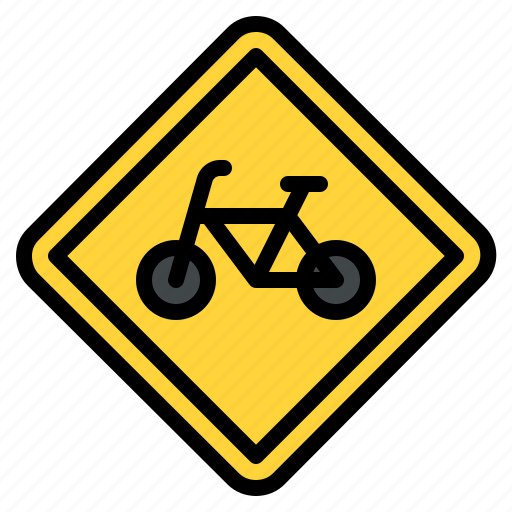 Bicycle, lend, road, sign, traffic, label icon - Download on Iconfinder