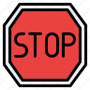 stop, road, sign, traffic, label