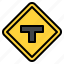 t, junction, road, sign, traffic, label 