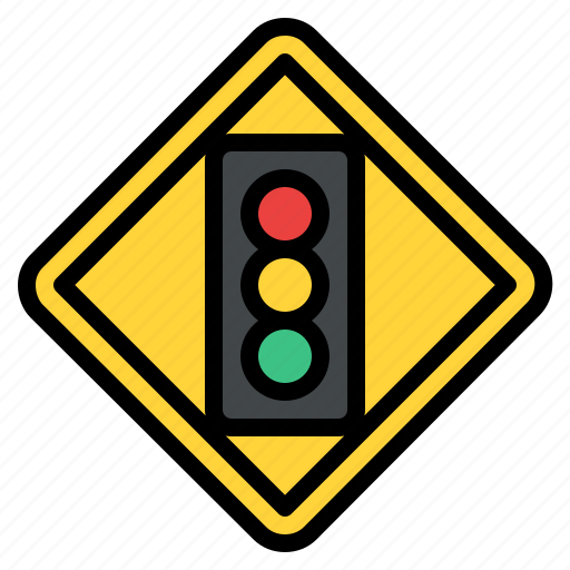 Traffic, light, road, sign, label icon - Download on Iconfinder