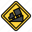 use, low, gear, warning, road, sign, traffic, label 