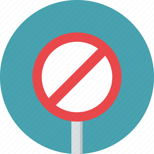Prohibition, sign, traffic, warning icon - Download on Iconfinder