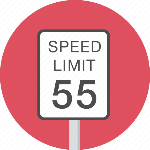Highway, limit, sign, speed, traffic icon - Download on Iconfinder