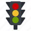 lamp, road, sign, traffic, traffic light 