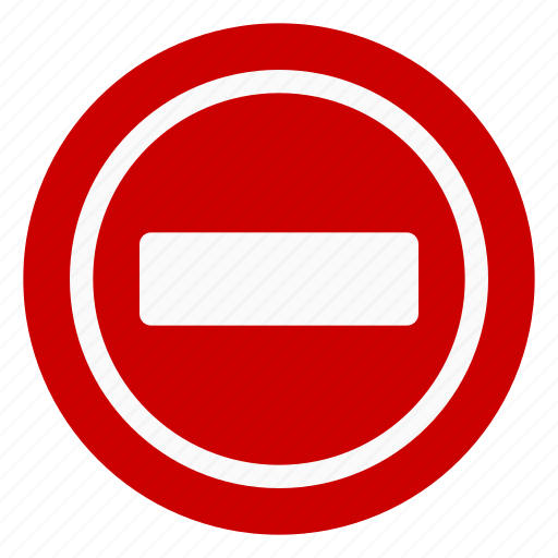 No, no stop, regulatory, sign, stop, traffic icon - Download on Iconfinder
