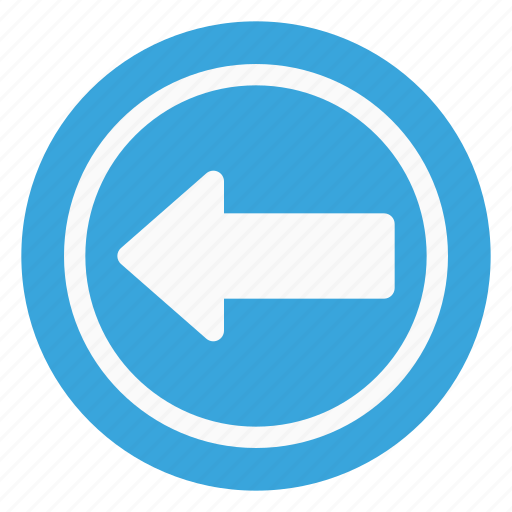 Arrow, direction, left, sign, traffic icon - Download on Iconfinder