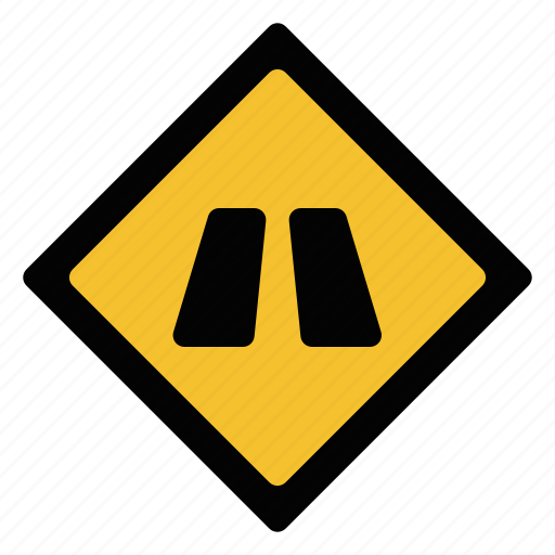 Road, sign, traffic, warning icon - Download on Iconfinder