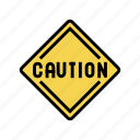 caution, road, traffic, information, speed, limit