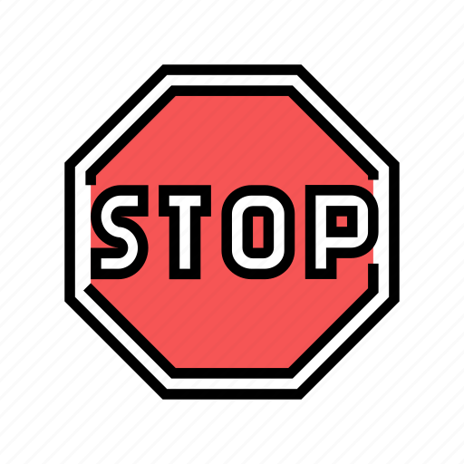 Stop, road, traffic, information, speed, limit icon - Download on Iconfinder