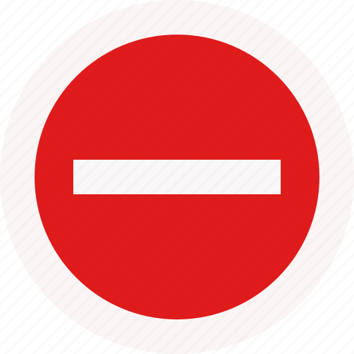 Ban, drive, sign, street icon - Download on Iconfinder