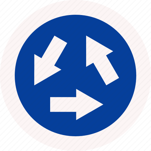Around, circle, ride, traffic icon - Download on Iconfinder