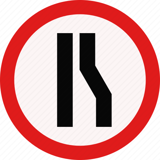 Constriction, driveing, sign, traffic icon - Download on Iconfinder