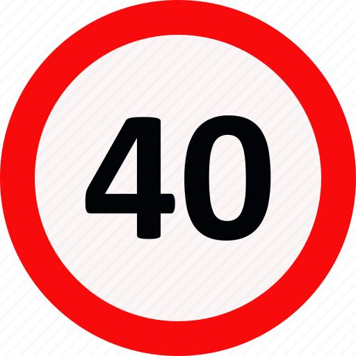 Limit, signs, speed, traffic icon - Download on Iconfinder