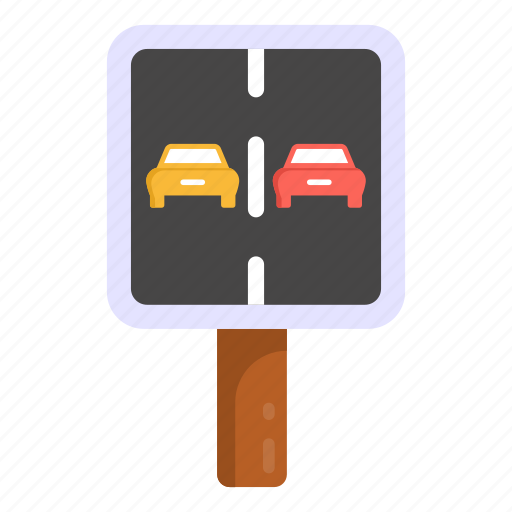 Traffic sign, road sign, traffic board, road post, no overtaking icon - Download on Iconfinder