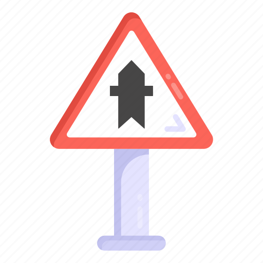 Traffic sign, road sign, traffic board, road post, straight arrowhead icon - Download on Iconfinder