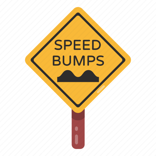 Traffic sign, road sign, traffic board, road post, speed bumps icon - Download on Iconfinder