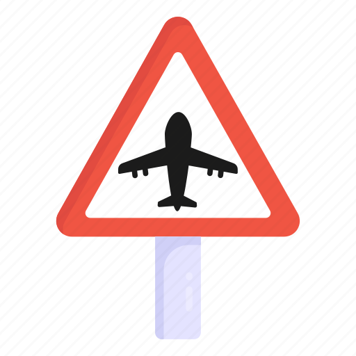 Traffic sign, traffic board, road post, airport road, runway icon - Download on Iconfinder