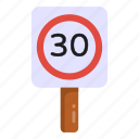 traffic sign, road sign, traffic board, road post, speed signage board 
