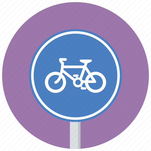 Bicycle, bike, sign, traffic sign icon - Download on Iconfinder