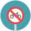 bicycle, bicycle prohibit, no bicycle, prohibit, traffic sign, warning sign 
