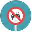 auto, auto prohibit, automobile, no auto, prohibit, traffic sign, warning sign 