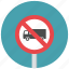 no truck, prohibit, traffic sign, truck, truck prohibit, warning sign 