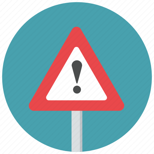 Caution, danger, exclamation mark, traffic sign, warning, warning sign icon - Download on Iconfinder