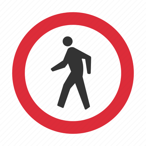 Caution, crossing, pedestrian, reduce speed, speed, warning, warning sign icon - Download on Iconfinder